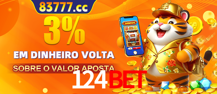 Promoção para baixar e instalar o aplicativo do cassino 124bet. O banner oferece uma recompensa de R1aR1aR8, com a imagem de uma cobra sobre moedas de ouro.